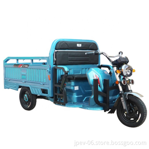 JINPENG EEC Approved 3 wheel electric cargo tricycle scooter with 25KM/H